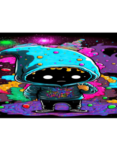 MANGO SKELETON PERSONALIZADO PINTOR OSCURO