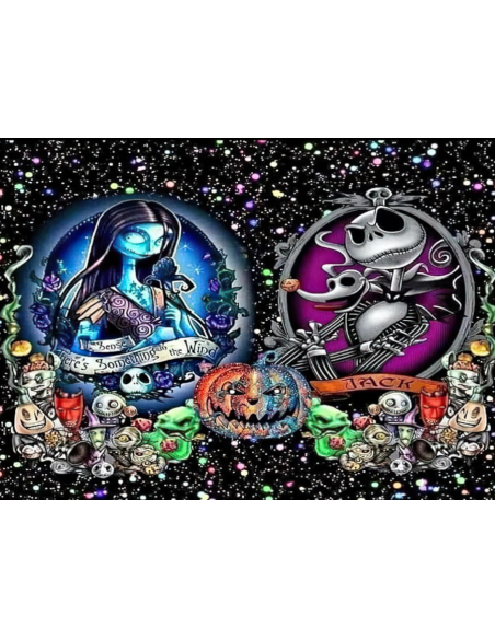 MANGO SKELETON PERSONALIZADO PESADILLA ANTES DE NAVIDAD 225