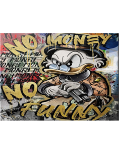 MANGO SKELETON PERSONALIZADO TIO DONALD NO MONEY NO FUNNY