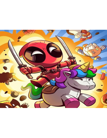 MANGO SKELETON PERSONALIZADO DEAD POOL 246