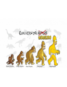 MANGO SKELETON PERSONALIZADO EVOLUCION DE HOMER SIMPSON