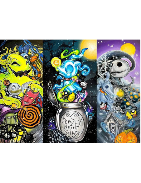 MANGO SKELETON PERSONALIZADO PESADILLA ANTES DE NAVIDAD 280