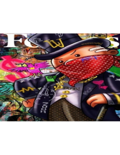 MANGO SKELETON PERSONALIZADO LOUIS VUITTON MONOPOLY