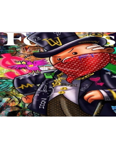 MANGO SKELETON PERSONALIZADO LOUIS VUITTON MONOPOLY
