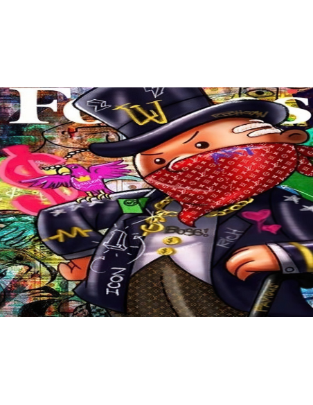 MANGO SKELETON PERSONALIZADO LOUIS VUITTON MONOPOLY