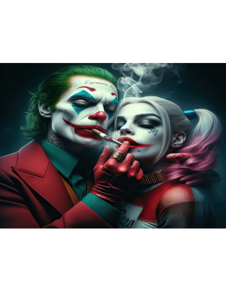 MANGO SKELETON PERSONALIZADO HARLEY QUINN JOKER 293