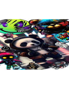 MANGO SKELETON PERSONALIZADO PANDA REAL GANGSTA