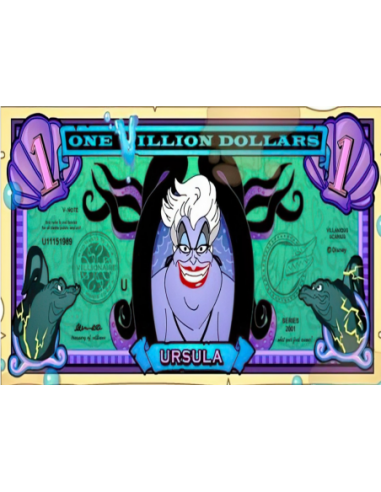 MANGO SKELETON PERSONALIZADO DISNEY URSULA DOLAR