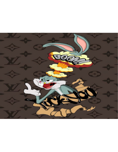 MANGO SKELETON PERSONALIZADO LOUIS VUITTON BUGS BUNNY