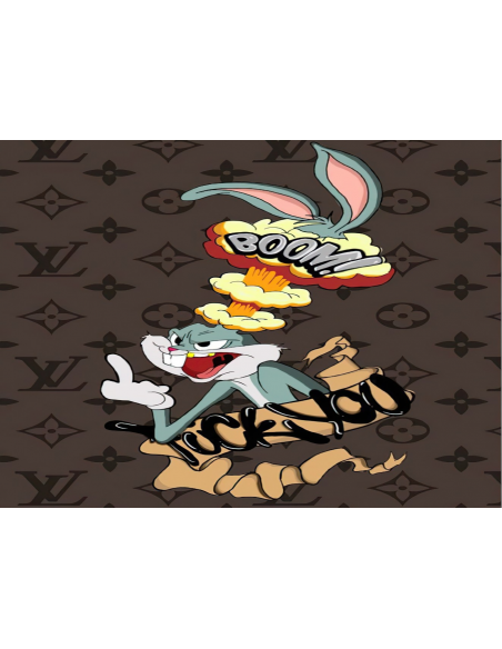 MANGO SKELETON PERSONALIZADO LOUIS VUITTON BUGS BUNNY