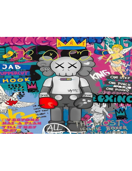 MANGO SKELETON PERSONALIZADO KAWS