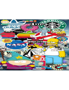 MANGO SKELETON PERSONALIZADO SOUTH PARK SIMPSONS Y CIA