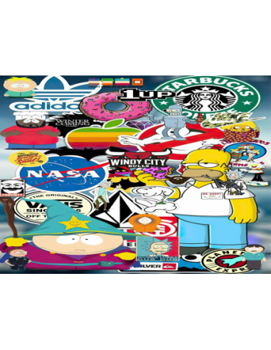 MANGO SKELETON PERSONALIZADO SOUTH PARK SIMPSONS Y CIA