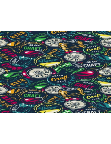 MANGO SKELETON PERSONALIZADO CHAPAS CERVEZA BEER