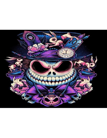 MANGO SKELETON PERSONALIZADO PESADILLA MARAVILLA
