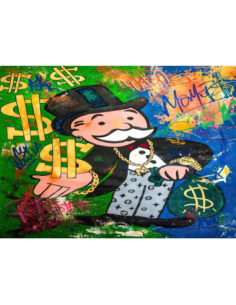 MANGO SKELETON PERSONALIZADO MONOPOLY WALL STREET