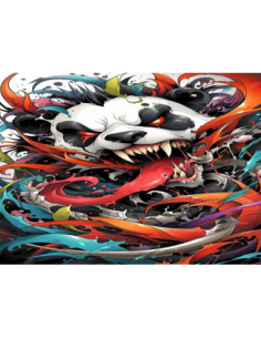 MANGO SKELETON PERSONALIZADO OSOS PANDA FURIOSO