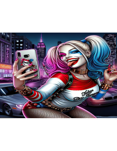 MANGO SKELETON PERSONALIZADO HARLEY QUINN 403