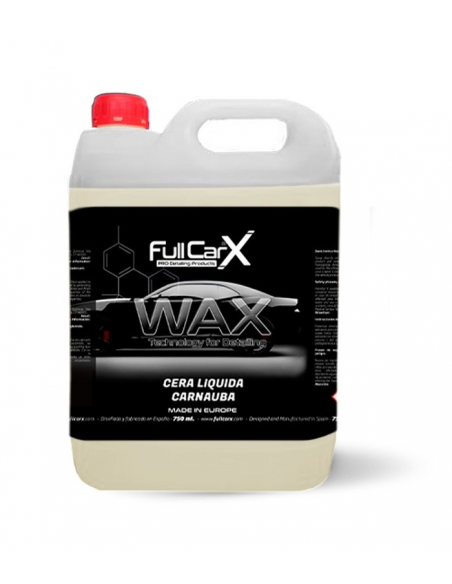 FULLCARX CERA CARNAUBA LIQUIDA WAX TECHNOLOGY FOR DETAILING 5L
