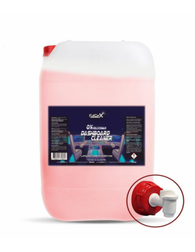 FULLCARX LIMPIA SALPICADEROS 0% SILICONAS - 0% SILICONES DASHBOARD CLEANER 25L