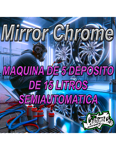 Máquina de Cromado DIY: Acabados Profesionales en Casa