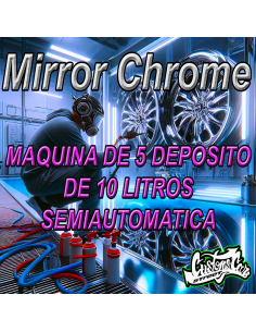Máquina de Cromado Semiautomática | Fácil y Profesional
