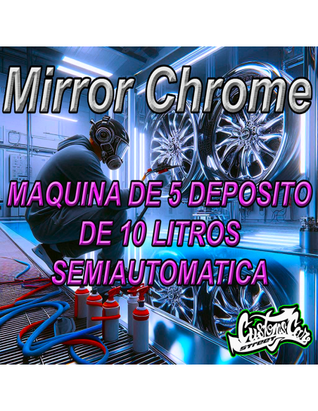Máquina de Cromado Semiautomática | Fácil y Profesional