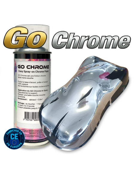 GO CHROME LA NUEVA PINTURA DE CROMADO DIRECTO