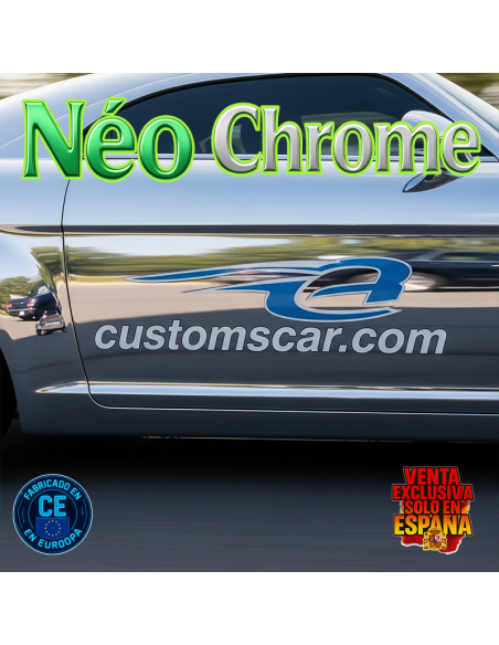 Neo Chrome: la pintura cromada más avanzada.