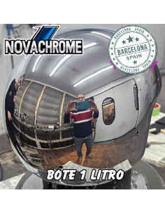 "La pintura cromada de fácil aplicación que revoluciona: Nova Chrome.