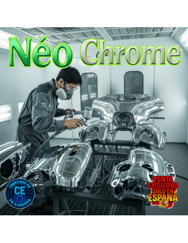 Neo Chrome: brillo que resiste al tiempo pintura cromada