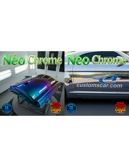 PINTURA NÉO CHROME NEOCHROME  SUPERIOR A EASY CHROME Y A NOVACHROME