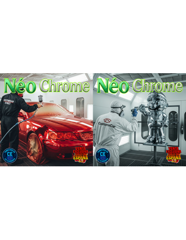 PINTURA NÉO CHROME NEOCHROME  SUPERIOR A EASY CHROME Y A NOVACHROME