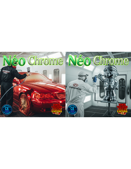 PINTURA NÉO CHROME NEOCHROME  SUPERIOR A EASY CHROME Y A NOVACHROME
