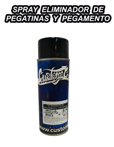 ELIMINADOR DE PEGATINAS Y PEGAMENTO.  LIMPIADOR DESENGRASANTE DE ALTO