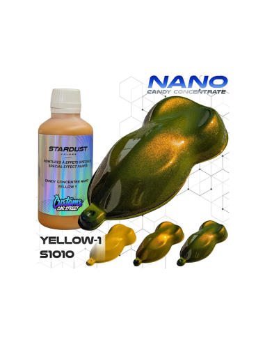 YELLOW 1 TINTAS CANDY CONCENTRADA NANO PARTICULA RESISTENTE AL SOL UV
