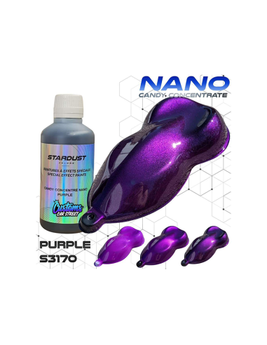 VIOLET TINTAS CANDY CONCENTRADA NANO PARTICULA RESISTENTE AL SOL UV