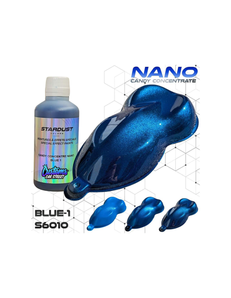 BLUE 1 TINTAS CANDY CONCENTRADA NANO PARTICULA RESISTENTE AL SOL UV