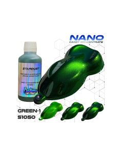 GREEN 1 TINTAS CANDY CONCENTRADA NANO PARTICULA RESISTENTE AL SOL UV