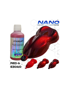 RED 6 TINTAS CANDY CONCENTRADA NANO PARTICULA RESISTENTE AL SOL UV
