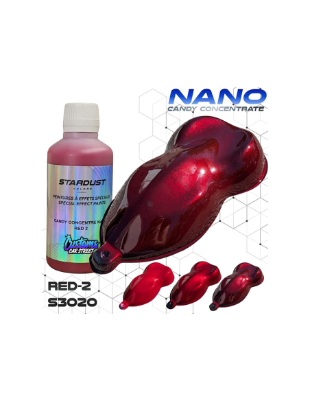 RED 2 TINTAS CANDY CONCENTRADA NANO PARTICULA RESISTENTE AL SOL UV