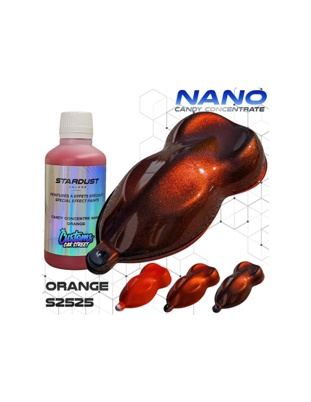 ORANGE TINTAS CANDY CONCENTRADA NANO PARTICULA RESISTENTE AL SOL UV