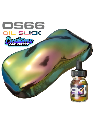 CAMALEON OS66 ROSA ORO VERDE PATINA OIL SHIFT EFECTO PRETOLEO