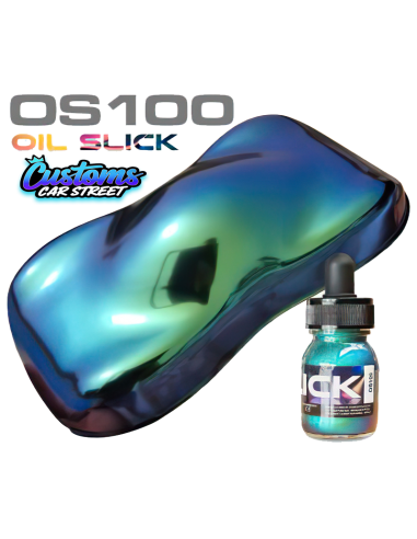 CAMALEON OS100 AZUL VERDE PATINA OIL SHIFT EFECTO PRETOLEO