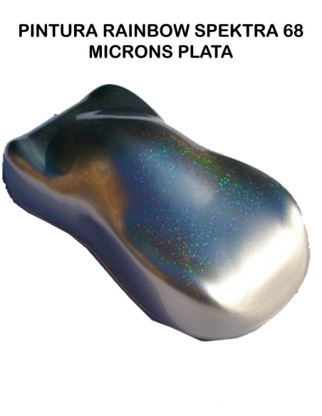 PINTURA RAINBOW SPEKTRA 68 PLATA
