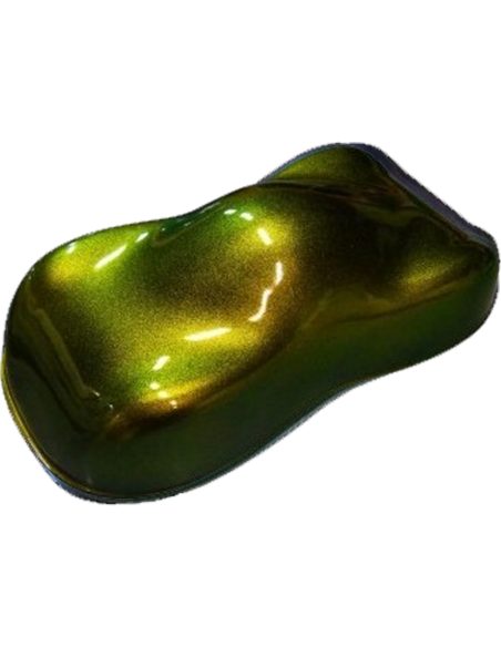 PINTURA CAMALEON SOLVENTE   OS32 VERDE AZUL PROFUNDO