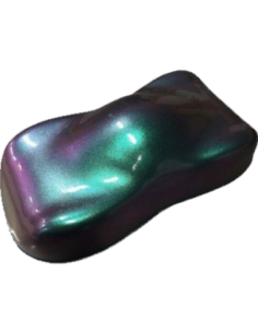 PINTURA CAMALEON SOLVENTE   1345 VERDE AZUL PURPURA ROSA 2