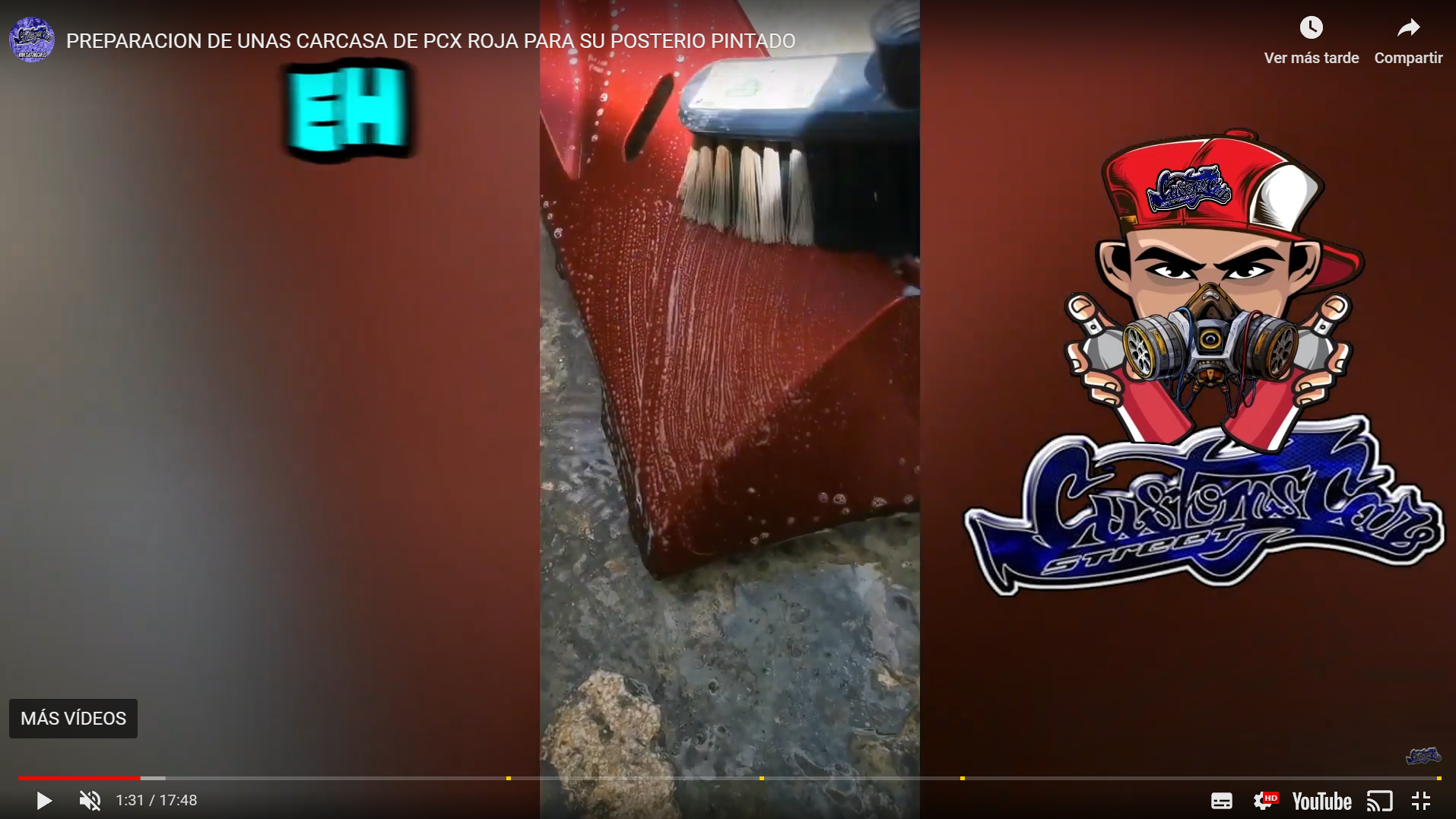 LAVANDO CARCASA PCX R369 HONDA