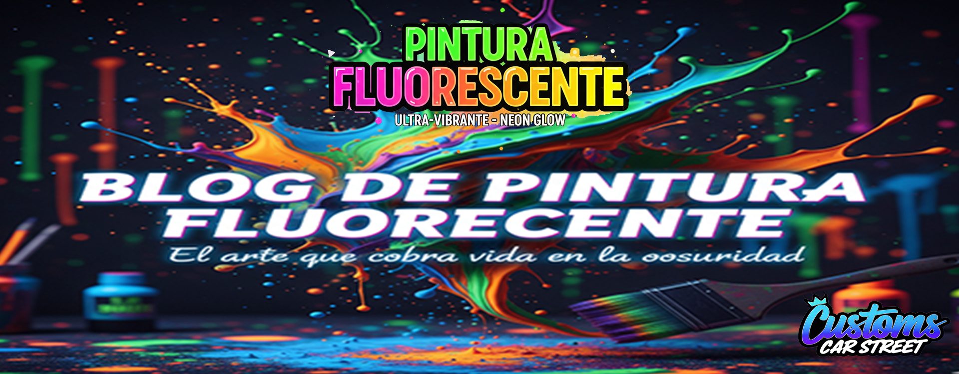 COMO APLICAR PINTURA FLUORESCENTES Pintura Fluorescente: Brillo Extremo y Colores Neón